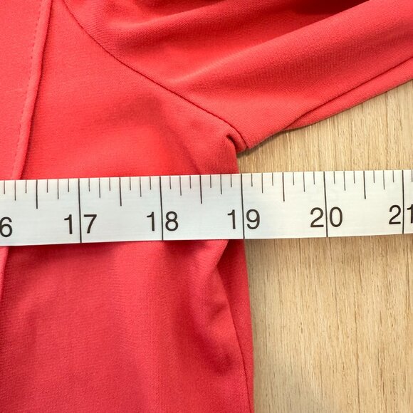 Chicoβs Ultimate Tee π Asymmetrical Hem Top β Coral Pink, Size 1 (M/L) πΈβ¨ - Picture 10 of 12